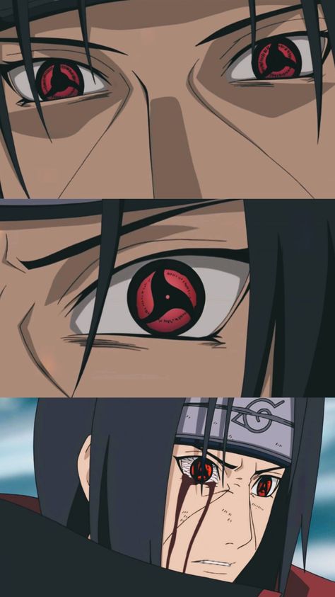 Itachi Uchiha Eyes, Sasuke Uchiha Sharingan, Itachi Akatsuki, Itachi Mangekyou Sharingan, Naruto Sharingan, Itachi Uchiha Art, Mangekyou Sharingan, Anime Smile, Uchiha Itachi