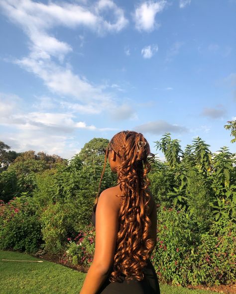 Back @ it 🌟 30 French Curl Braids, Two French Braids With Curls, French Braids With Curls, French Curl Braids, French Curls, Curl Braids, Two French Braids, French Curl, Number 30