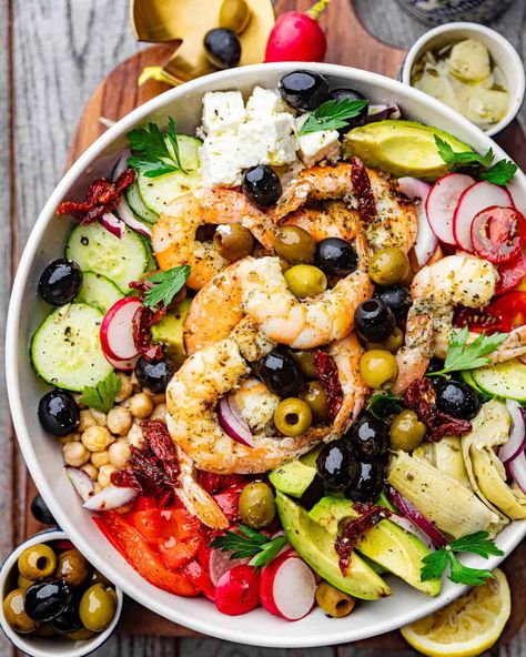 Strawberry Spinach Salad With Poppyseed, Salad With Poppyseed Dressing, Mediterranean Shrimp, Cajun Seafood Boil, Strawberry Spinach Salad, Coleslaw Recipe Easy, Cajun Seafood, Seafood Boil Recipes, Poppyseed Dressing