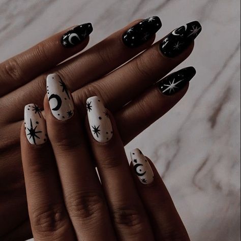 Nail Nail Designs, Witchy Nails, Goth Nails, Pearl Nails, Designs Nail, Nail Nail, Design Nail, Dream Nails, Funky Nails