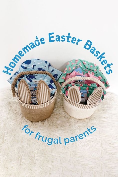 Spring Diy Crafts, Handmade Easter Basket, Homemade Easter Baskets, Macrame Square Knot, Adventure Hat, Diy Spring Crafts, Basket Uses, At Home Diy, Spring Projects