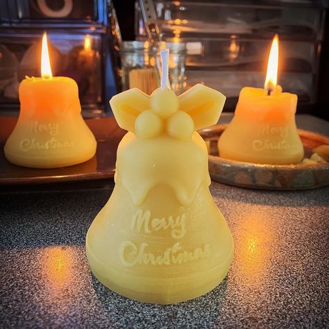 🔔Too early to add Christmas music. But wick testing has begun for our Christmas Bell beeswax candles. 🕯️ Christmas Bell, Beeswax Candles, Christmas Music, Christmas Bells, Wicked, Candles, Christmas, Music