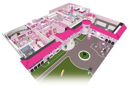 Occupying the Barbie Dreamhouse: Experience - Berliners Take on Mattel | Occupy.com Berlin House, Dream House Layout, House Plans With Photos, Barbie Dreamhouse, Doll House Plans, Casas The Sims 4, Barbie Life, House Inside, House Design Photos