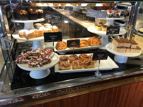 Pastries and Desserts available at Cove Cafe. Disney Cruise Food, Disney Wish Cruise Ship Food, Disney Wish Cruise Ship Aesthetic, Disney Wish Cruise Ship Photos, Disney Wish Cruise, Disney Wish Restaurants, Disney Magic Cruise, Cruise Food, Disney Dream Cruise