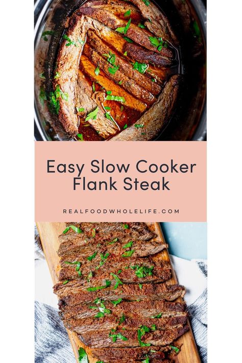 Flank Steak In Crockpot Recipes, Flank Steak Crockpot Recipes Slow Cooker, Slow Cooker Flank Steak Tacos, Slow Cook Flank Steak, Flank Steak Dinner Ideas Crockpot, Slow Cook Flank Steak Crock Pot, Flank Steak In Slow Cooker, Easy Flank Steak Recipes Crock Pots, Flank Steak Tacos Crockpot