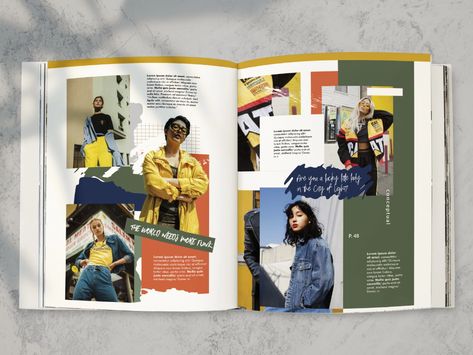 Editorial Fashion Layout, Yearbook Design Layout, Fashion Editorial Layout, Fashion Magazine Design, Magazine Layout Inspiration, Fashion Magazine Layout, 잡지 레이아웃, Yearbook Layouts, 포트폴리오 레이아웃