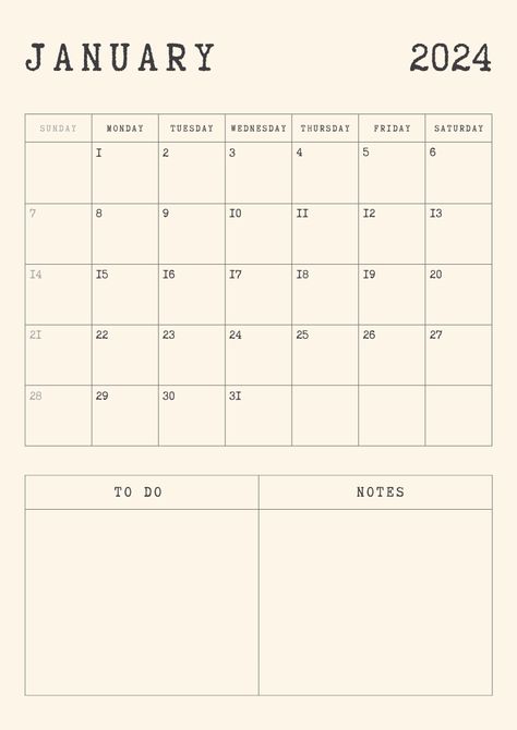 #typewrite #retro #calendar #2024 #year #planner 12 pages Retro Calendar, Free Printable Calendar Templates, Free Planner Templates, Calendar Design Template, 달력 디자인, Study Planner Printable, Monthly Planner Template, Year Planner, 2024 Year