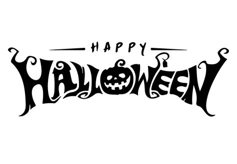 Halloween Printables-Happy Halloween Lettering Ideas, Happy Halloween Typography, Halloween Word Art, Halloween Letters Printable, Letters Design Ideas, Halloween Stencils Printables Free, Cute Halloween Signs, Halloween Desenhos, Halloween Desenho