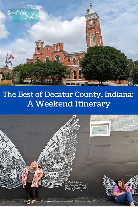 The Best of Decatur County, Indiana: A Weekend Itinerary - Cornfields and High Heels Coney Dog, Weekend Itinerary, Hampton Inn, Family Restaurants, Travel Locations, Ways To Relax, Covered Bridges, Usa Travel, Historical Society