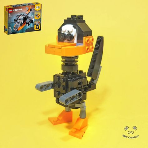 Lego News, Building Instructions, Daffy Duck, Lego Creator, Lego Parts, Lego Group, Group Of Companies, Lego, Tops Designs