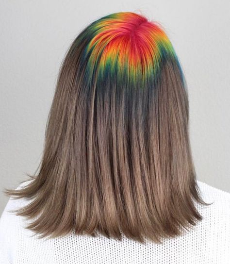 Hair Colorful, Colored Hair, Dye My Hair, Retro Hairstyles, Hair Reference, Hair Inspo Color, Hair Art, Aesthetic Hair, Looks Style