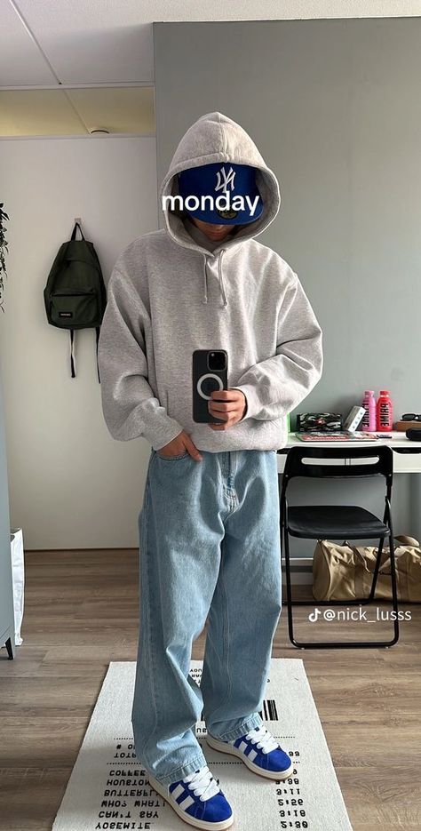 Instagram Post Ideas Guys, Oversized Fits Men, 170cm Men, Cozy Fits Men, Outfits Hombre Juvenil Aesthetic, Inspo Outfit Men, Campus Outfit, Minimalist Streetwear, Trendy Boy Outfits