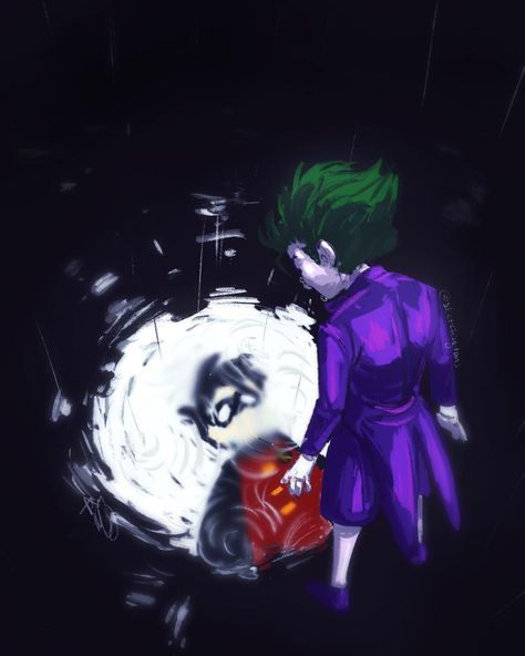 Joker Tim Drake, Joker Junior Fanart, Joker Junior Tim Drake, Reflection Reference, Joker Junior, Jason And Tim, Mulan Reflection, Dc Comics Fanart, Tim Drake Joker