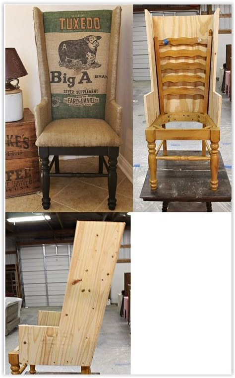 21 Ways to Upcycle a Chair - #ChairRecicle Upcycle Chair, Old Chairs, Dresser Makeover, Diy Chair, Refurbished Furniture, Furniture Makeover Diy, Recycled Furniture, Redo Furniture, Settee