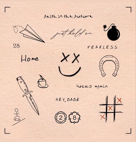 One Direction Tattoo Aesthetic, One Direction Doodle Art, 1d Minimalist Tattoo, Louis Tomlinson Lyrics Tattoo, Small 1d Tattoos, One Direction Traditional Tattoo, One Direction Tiny Tattoos, Larry Tattoos Ideas, 1d Tattoos Ideas Simple