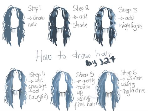 Greasy Hair Drawing Reference, Frizzy Hair Drawing, Wet Hair Reference Drawing, Long Messy Hair Drawing, How To Draw Straight Hair, How To Draw Wet Hair, Wet Hair Drawing Reference, Wet Hair Drawing, Messy Hair Drawing Reference