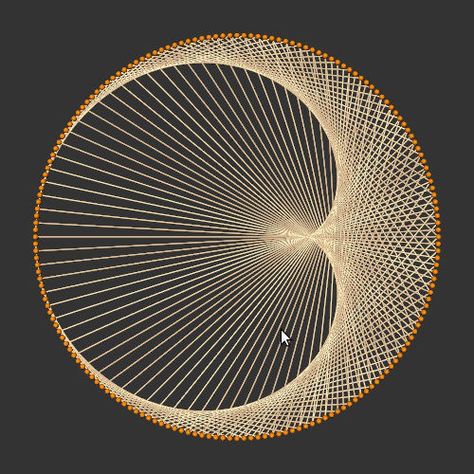 SAL Challenge Day 7: Parabolic Curves | Seattle Artist League Parabolic Curve Art, Mitchell Johnson, Teen Summer, Creative Challenge, Animated Images, Graph Paper, Straight Lines, Day 7, Pictures Of You