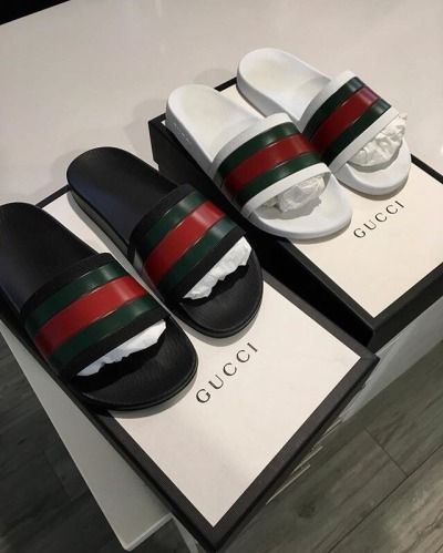 shoes, gucci, slippers. gucci shoes, aesthetic, luxury, goals Gucci Slide, Gucci Slipper, Gucci Slippers, Louis Vuitton Bracelet, Louis Vuitton Agenda, Gucci Slides, Summer Fashion For Teens, Summer Slippers, Black Luxury