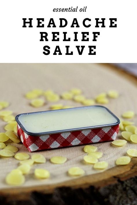 Diy Headache Relief, Tension Migraine, Headache Relief Essential Oils, Remedy For Sinus Congestion, Headache Remedy, Home Remedies For Sinus, Oil For Headache, Natural Headache, Balm Recipe