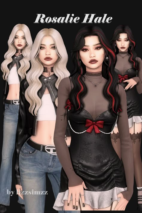 Sims 4 Spiderman Cc Female, Sims 4 Cc Sims Model, Sims 4 Cc Rave, Los Sims 4 Mods, Cc Patreon, Rosalie Hale, Sims 4 Challenges, Cc Sims4, Sims Packs