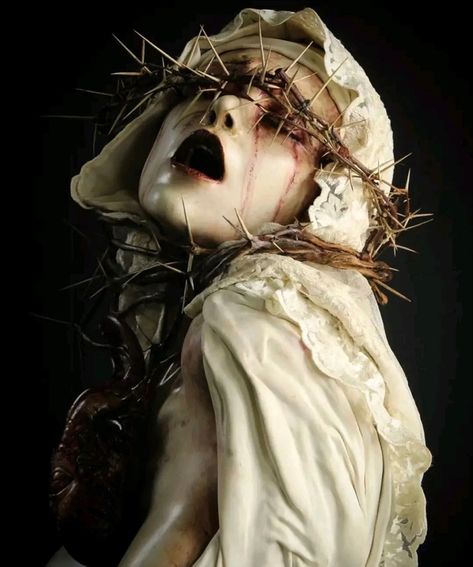 Emil Melmoth, Textile Sculpture, Macabre Art, Baroque Art, Mexican Artists, Artist Interview, Lowbrow Art, Small Sculptures, Sacred Art