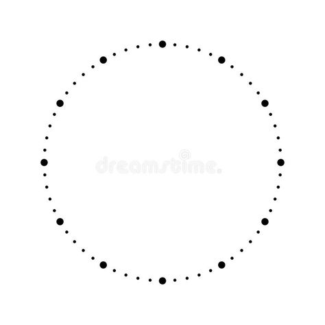 Dot Art Clock, Simple Clock Tattoo, Clock Graphic Design, Clock Face Tattoo, Clock Logo, Minimal Clock, Clock Illustration, Clock Drawing, Dotted Circle