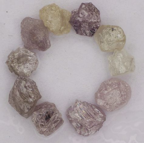 Raw Color, Grey Diamond, Raw Diamond, Unique Gemstones, Rough Diamond, G H, Pink Diamond, Online Jewelry, Natural Diamonds