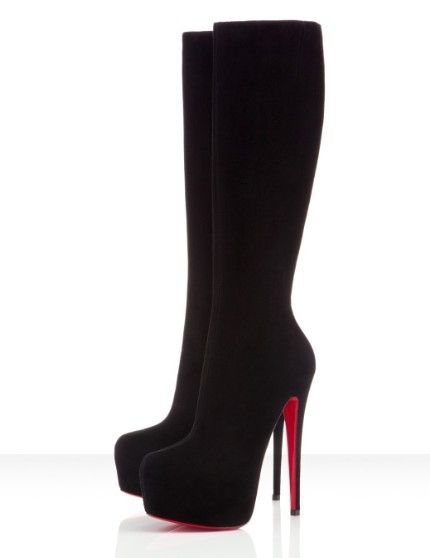 Christian Louboutin Outlet, Christian Louboutin Boots, High Heeled Boots, Kardashian Kollection, Fashion Heels, Red Bottoms, High Heel Boots, Christian Louboutin Shoes, Kim Kardashian