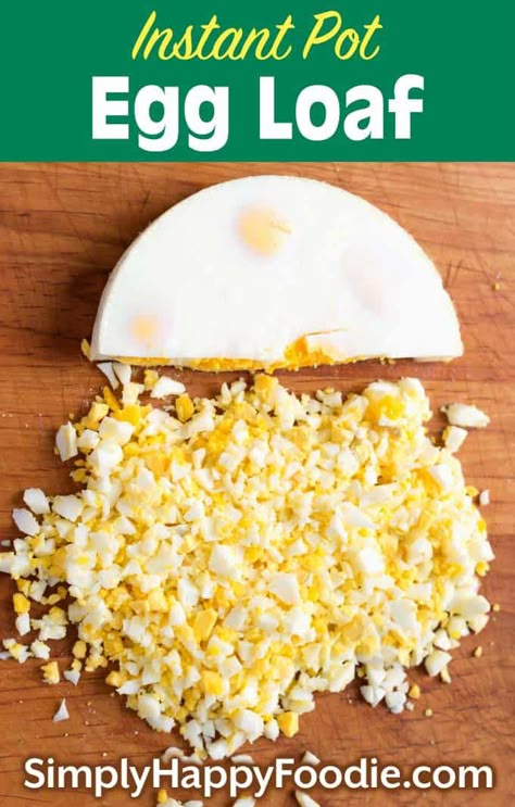 Pressure Cooker Eggs, Egg Loaf, Simply Happy Foodie, Instant Pot Hard Boiled Eggs, Easy Egg Salad, Hard Cooked Eggs, Egg Salad Sandwiches, Egg Salad Recipe, Instant Pot Dinner Recipes