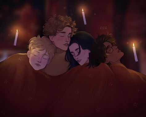 marauders fan art by evix.art Remus Lupin Fan Art, Marauders Fanart, Gryffindor Common Room, Marauders Fan Art, Peter Pettigrew, Common Room, All The Young Dudes, Harry Potter Marauders, Remus Lupin