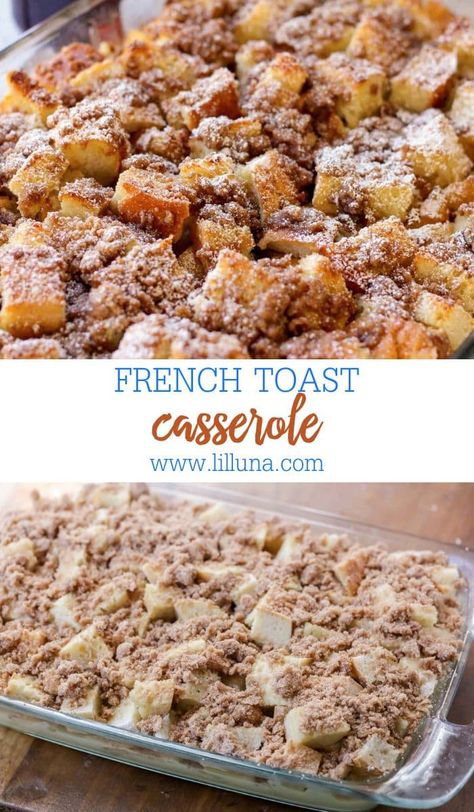 Overnight French Toast Recipe, Crockpot French Toast, Easy French Toast Bake, Toast Aperitif, Fall Sweets, French Toast Bake Overnight, Healthy French Toast, French Toast Casserole Easy, French Toast Bake Recipe