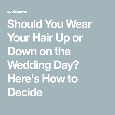 Hair Up Vs Down For Wedding, How To Get Your Veil To Stay In Hair, How To Choose Wedding Veil, Tips For Brides On Wedding Day, Things You Don’t Need For Your Wedding, Who Do You Tip On Your Wedding Day, Scoop Wedding Dress, Wedding Hair Tips, Hair Facts