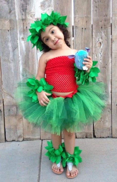 Lilo And Stitch Costume Kids, Lilo Costume, Lilo And Stitch Costume, Hula Dress, Stitch Costume, Stitch Party, Best Costumes, Stitch Birthday, Hula Skirt