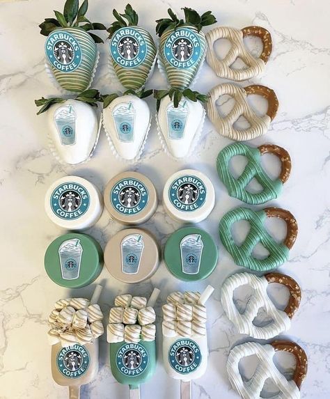 Starbucks 2nd Birthday, Starbucks Theme Party Ideas, Starbucks Decorations Birthday, Starbucks Dessert Table, Starbucks Theme Birthday Party, Starbucks First Birthday, Starbucks Birthday Party Ideas Diy, Starbucks Birthday Theme, Target And Starbucks Birthday Party