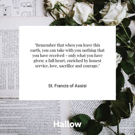 St. Francis of Assisi Quote – Hallow St Francis Quotes, Francis Of Assisi Quotes, Padre Pio Quotes, Faustina Kowalska, Romans 13, St Faustina, Mother Teresa Quotes, Saint Quotes Catholic, St Therese Of Lisieux