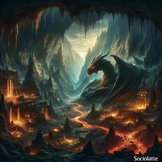 Sociolatte: The Dragon's Grotto Realm of Fire and Treasure. Best Funny Pictures, Fantasy Books, Game Design, Concept Art, Funny Pictures, Photography, Art