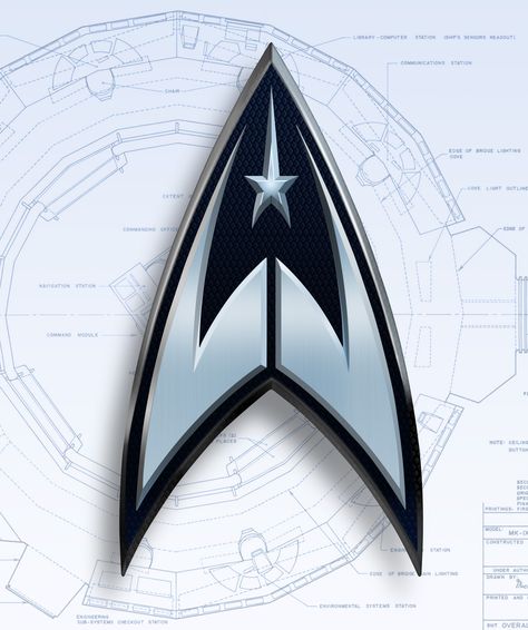 New Starfleet Emblem by Retoucher07030.deviantart.com on @deviantART Pasta Stars, Star Trek Emblem, Moral Patches, Star Trek Insignia, Windows Icons, Star Trek Timelines, Jolene Blalock, Star Trek Logo, Star Trek Rpg