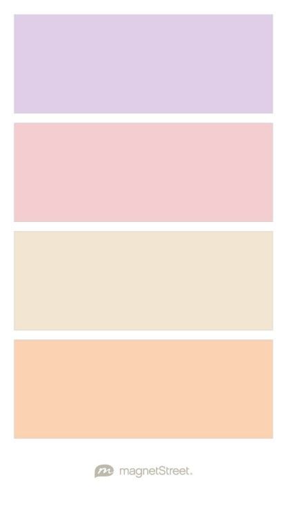 Lilac Pink Yellow Colour Palette, Pink Lavender Color Palette, Peach Lavender Aesthetic, Purple Peach Color Palette, Peach Lilac Color Palettes, Peach Pink Color Combination, Pink Peach Lavender Color Palette, Pink And Lavender Color Palette, Peach And Lilac Bedroom