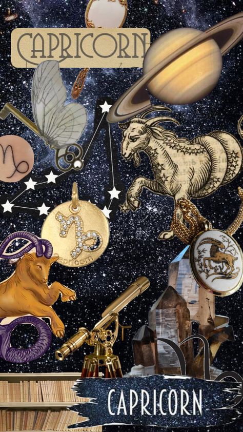 Capricorn Capricorn Saturn, Capricorn Aesthetic, Zodiac Aesthetic, Capricorn Zodiac, Zodiac Capricorn, Cute Patterns Wallpaper, Intj, Me Myself And I, Connect With People