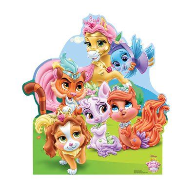 Disney Palace Pets, Whisker Haven, Cutout Poster, Disney Palace, Life Size Cardboard Cutout, Cardboard Standup, Princess Palace Pets, Life Size Cutouts, Palace Pets