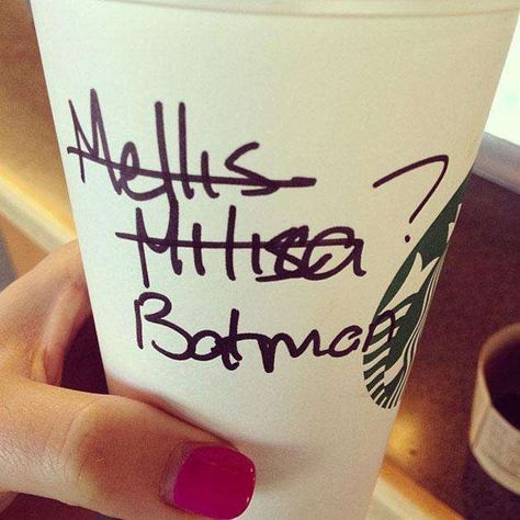 The 30+ Best Starbucks Cup Spelling FAILs of All Time Starbucks Memes, Starbucks Funny, Deadly Females, Food Fails, Healthy Starbucks Drinks, Healthy Starbucks, You Had One Job, Skin Natural Remedies, Funny Names