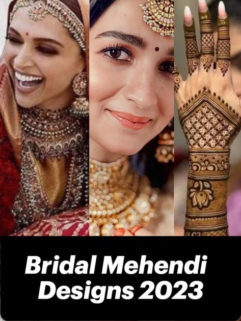 Best Bridal Mehndi Designs for this Wedding Season | Mehndi 2023 Latest Floral Mehndi Designs 2023 #bollywood #Mehndi Trending Mehndi Designs 2023, Mehandi Designs Latest 2023, 2023 Mehndi Design, Bridal Mehndi 2023, Bollywood Mehendi Designs, Latest Mehendi Trends 2023, Bridal Mehndi Designs For Back Hand, Trending Mehendi Designs 2023, Mehndi Designs 2023 Latest