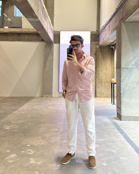 Some Seoul highlights ✌🏻 Pink And White Outfit Men, White Outfit Men, Pink And White Outfit, Old Money Outfit, Fit Man, Money Outfit, White Outfit, White Outfits, Old Money