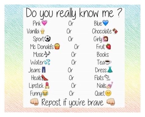 Do U Really Know Me, Who Knows Me Best, I Am Brave, Get To Know Me, Brave, Pink Blue, Healing, Nails, Funny