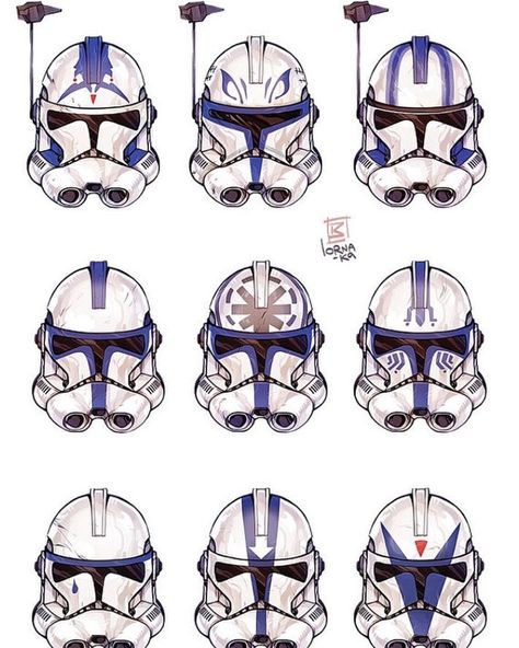 Clone Trooper Phase 3 armor, if I'm not mistaken. Star Wars Helmets, Star Wars Clones, Art Galaxie, Spider Men, Star Wars Helmet, Star Wars Painting, Handy Wallpaper, Star Wars Trooper, Star Wars Jokes