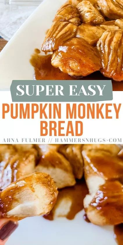 Easy Pumpkin Monkey Bread | Foodtalk Pumpkin Monkey Bread Easy, Soup Recipes With Sausage, Pumpkin Monkey Bread Recipe, Soups With Ground Beef, Easy Family Breakfast, Ground Beef Soup Recipes, Recipes With Sausage, Pumpkin Monkey Bread, Home Fall Decor Ideas