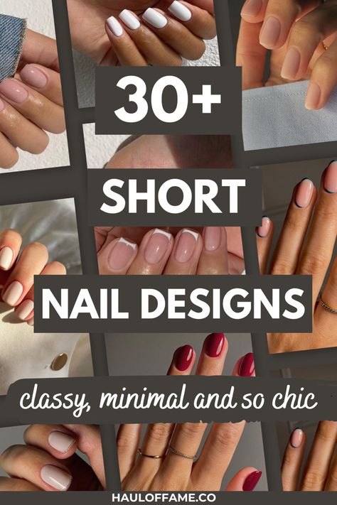 Are you on the hunt for short nail designs in various short nail shapes to make you look and feel like the ultimate IT girl? If you've got short nails or even short nails acrylic and are looking for short nails ideas for your next short nails manicure, we've got some winning choices for you that you can rock all year round. Whether you're looking for short nail designs summer, or short nails ideas autumn, or even short nails art, these are the short nails 2022 trends you need to know about! Colorhair Haircolor, Short Rounded Acrylic Nails, Squoval Acrylic Nails, Short Nails Summer, Short Natural Nails, Rounded Acrylic Nails, Short Round Nails, Short Oval Nails, Short Nail Manicure