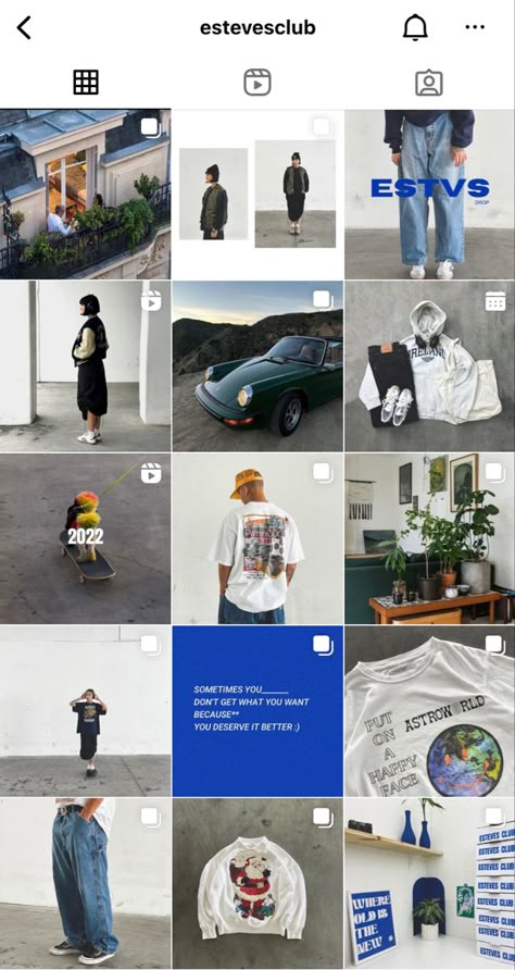 Instagram Grid Design Business, Ig Clothing Shop Feed Ideas, Insta Feed Clothing Brand, Streetwear Ig Feed, Streetwear Brand Instagram Feed, Clothing Brand Aesthetic Instagram Feed, Clothing Brand Ig Feed, Ig Grid Layout Ideas, Insta Grid Ideas Fashion