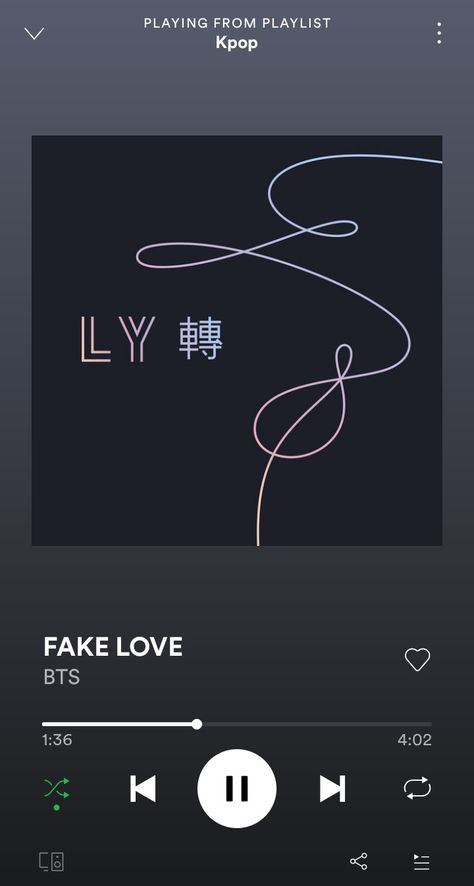 SpoTiFy: BTS [ғᴀᴋᴇ ʟᴏᴠᴇ] (@hee_lle) #BTS #SpotiFy #Fakelove Bts Just One Day, Bts Spotify, Fire Bts, Disney Art Style, Musica Spotify, Airplane Pt.2, Music Letters, Bullet Journal Ideas Templates, Love Me Again