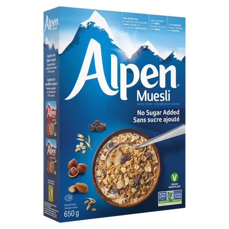 Breakfast Under 100 Calories, Muesli Cereal, Breakfast Cereal Bars, Energy Breakfast, Whole Grain Cereals, Beans On Toast, Low Calorie Breakfast, Under 100 Calories, Healthy Cereal